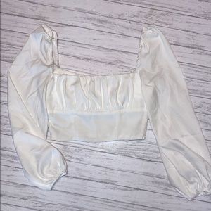White Long Sleeve blouse